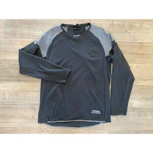 Truewerk FR Sweatshirt Mens L Slim Black Flame Resistant Long Sleeve Workwear